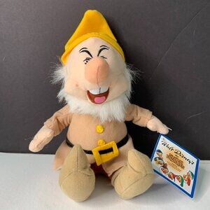 Walt Disney Sneezy The Seven Dwarfs Collection Plush 7" Toy Factory Collectible